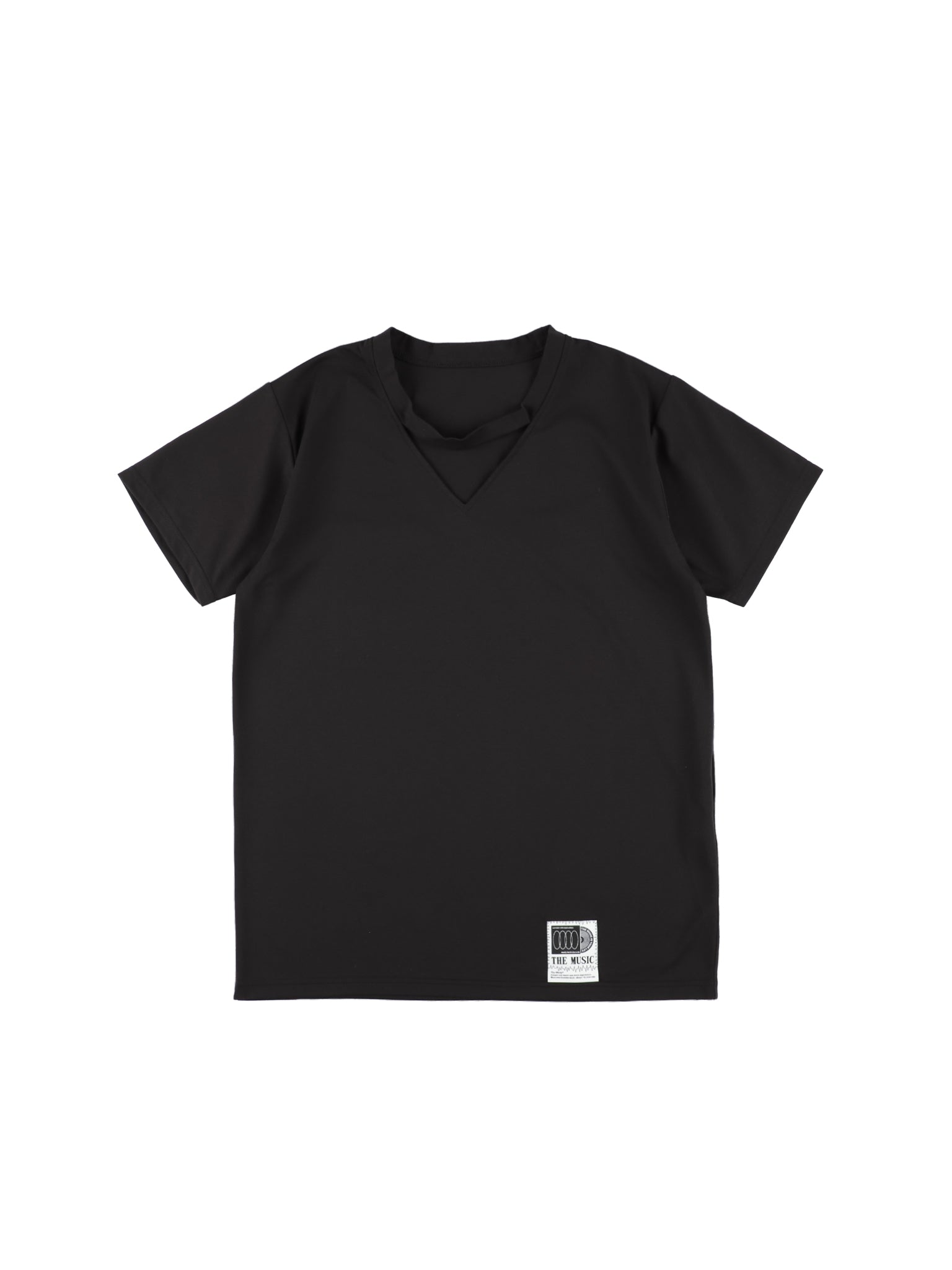 CHOKER DETAIL T-SHIRT【The Music®︎Collaboration】 – ADDIXY