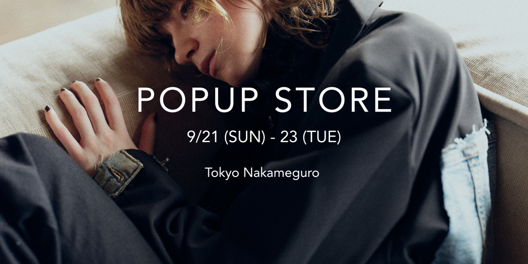ADDIXY 25AW POPUP STORE with TOUFUTOKYO /RE BONSAI ™️ 開催のお知らせ