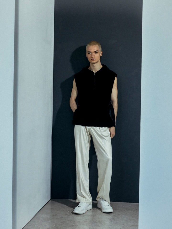 【PRE ORDER 2BUY 10%OFF】SATIN CUMMERBUND PANTS