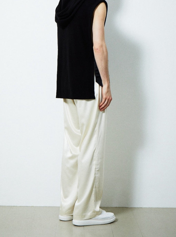 【PRE ORDER 2BUY 10%OFF】SATIN CUMMERBUND PANTS