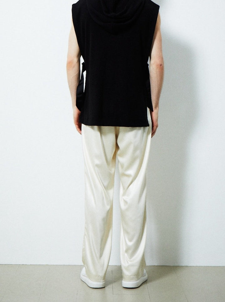 【PRE ORDER 2BUY 10%OFF】SATIN CUMMERBUND PANTS