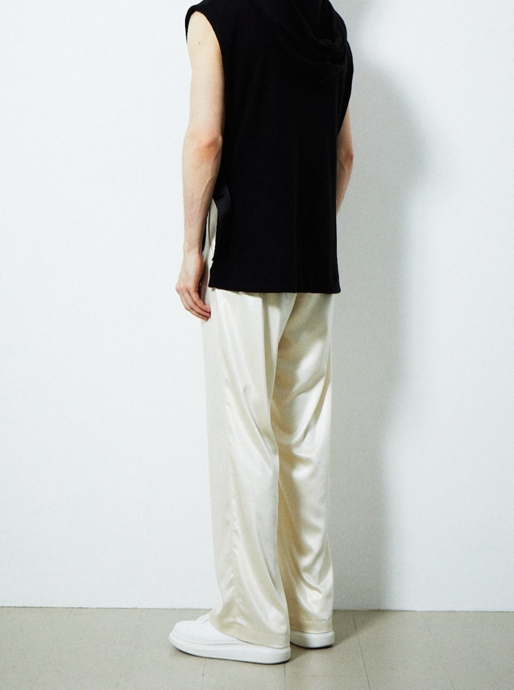 【PRE ORDER 2BUY 10%OFF】SATIN CUMMERBUND PANTS