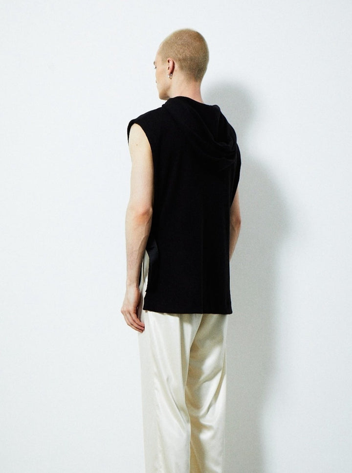 SIDE BELT KNIT VEST