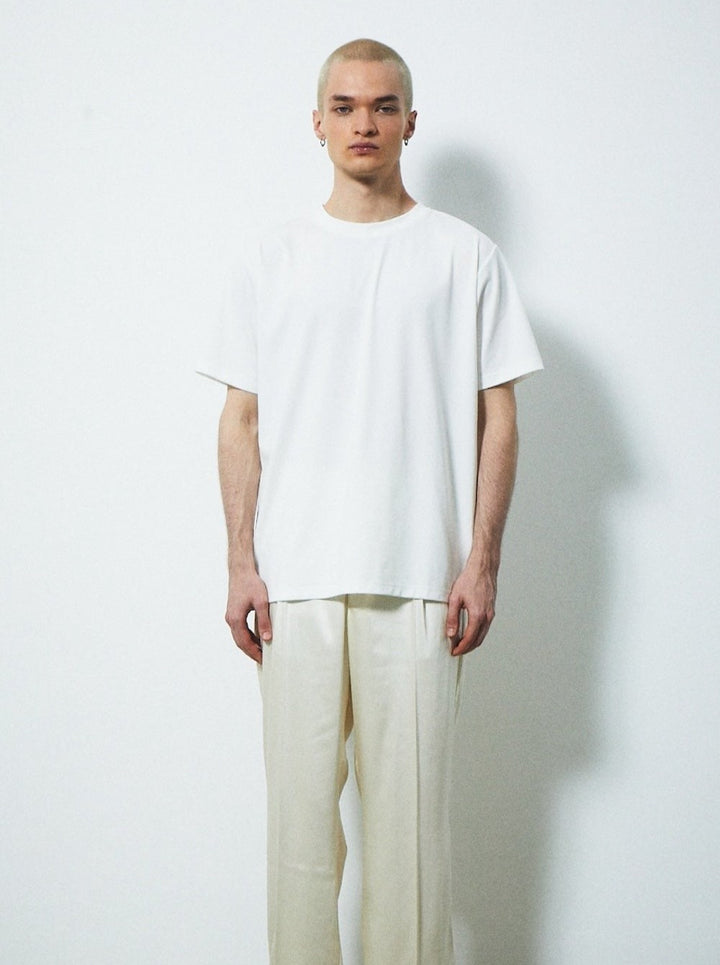 BACK SLIT T-SHIRT【The Music®︎Collaboration】