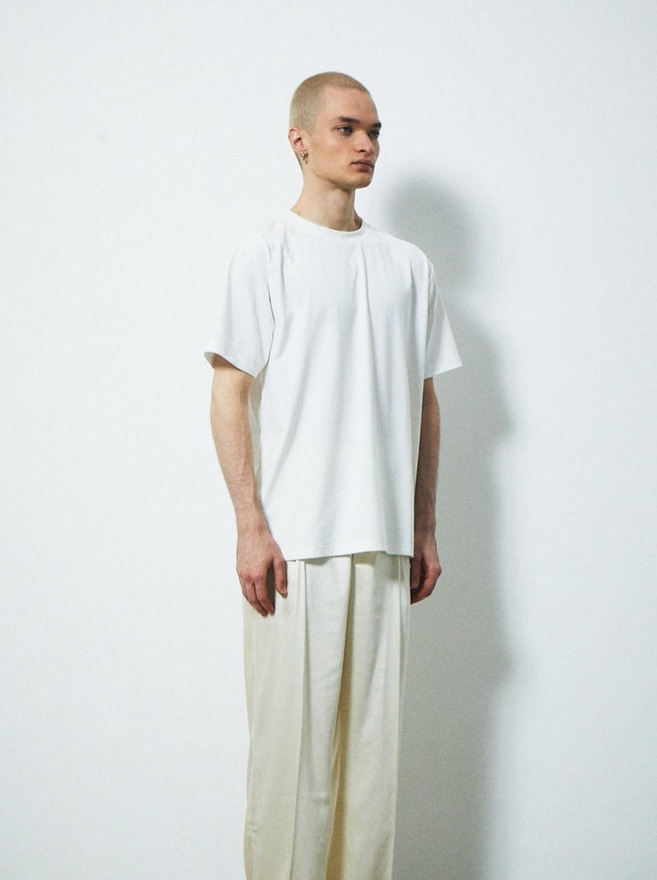 BACK SLIT T-SHIRT【The Music®︎Collaboration】