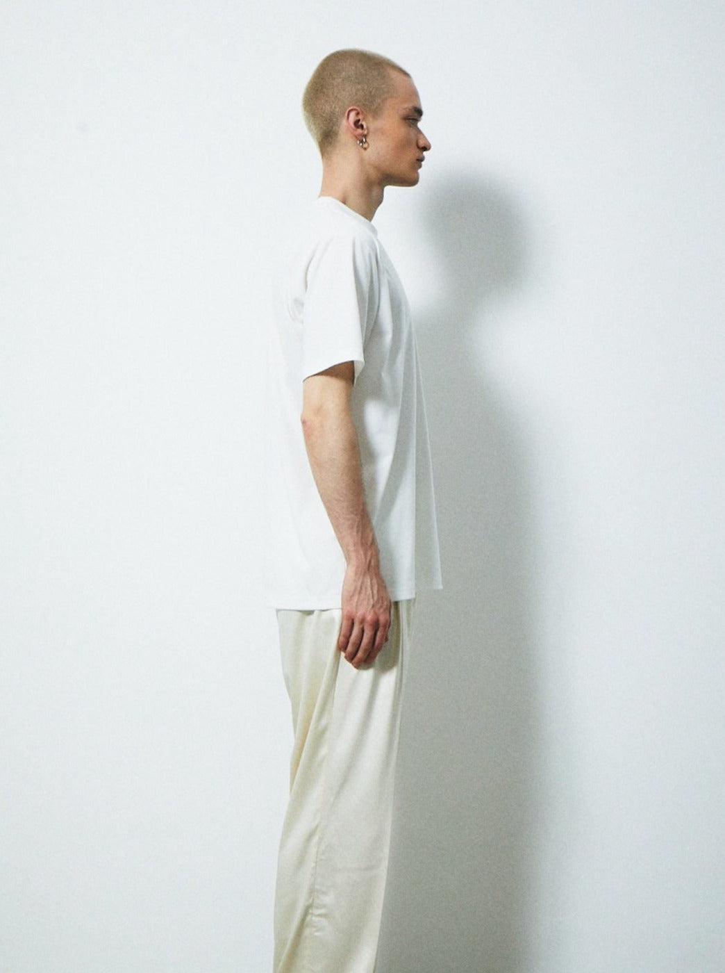 BACK SLIT T-SHIRT【The Music®︎Collaboration】