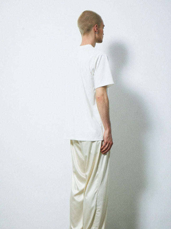 BACK SLIT T-SHIRT【The Music®︎Collaboration】