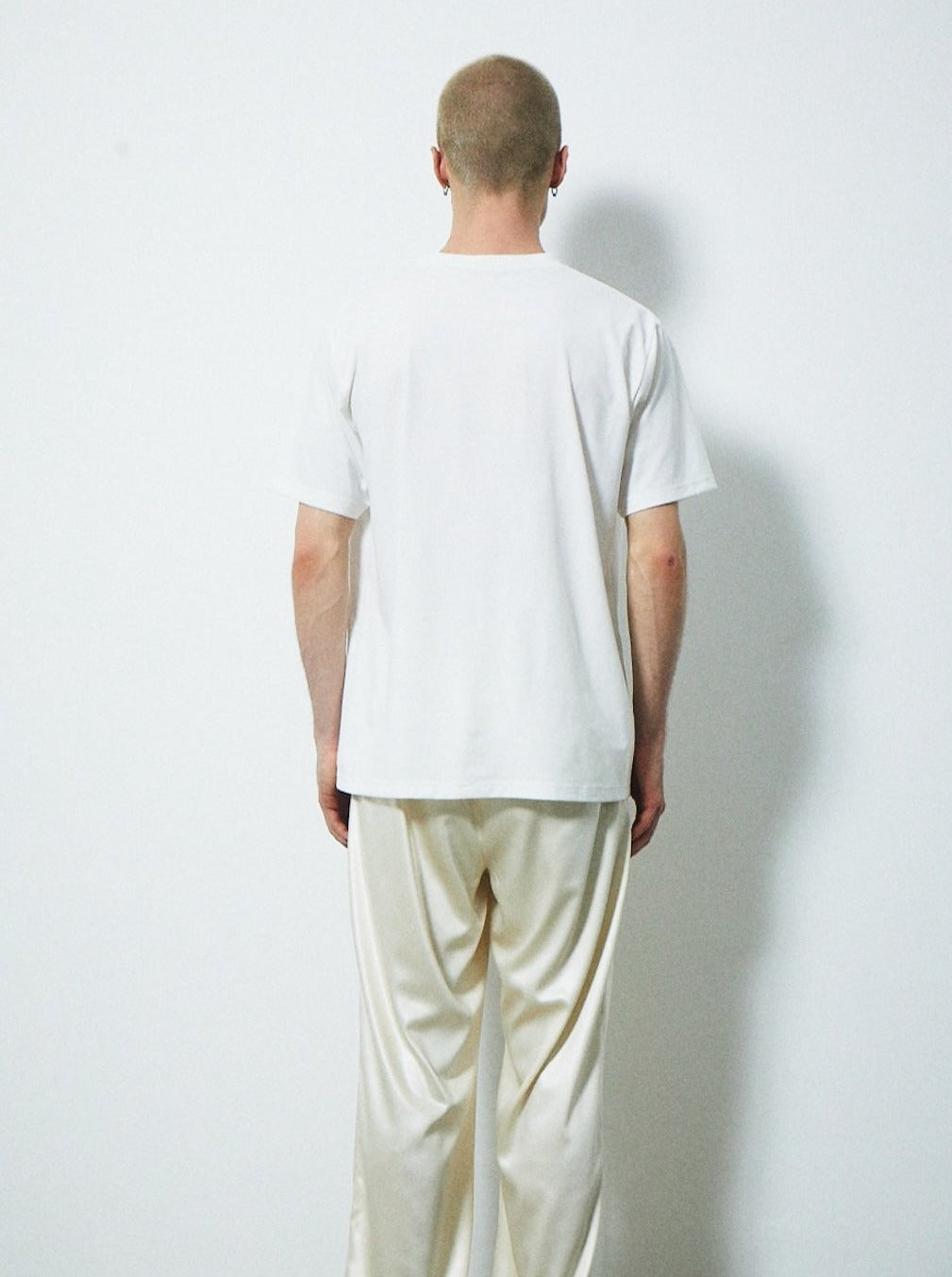 BACK SLIT T-SHIRT【The Music®︎Collaboration】