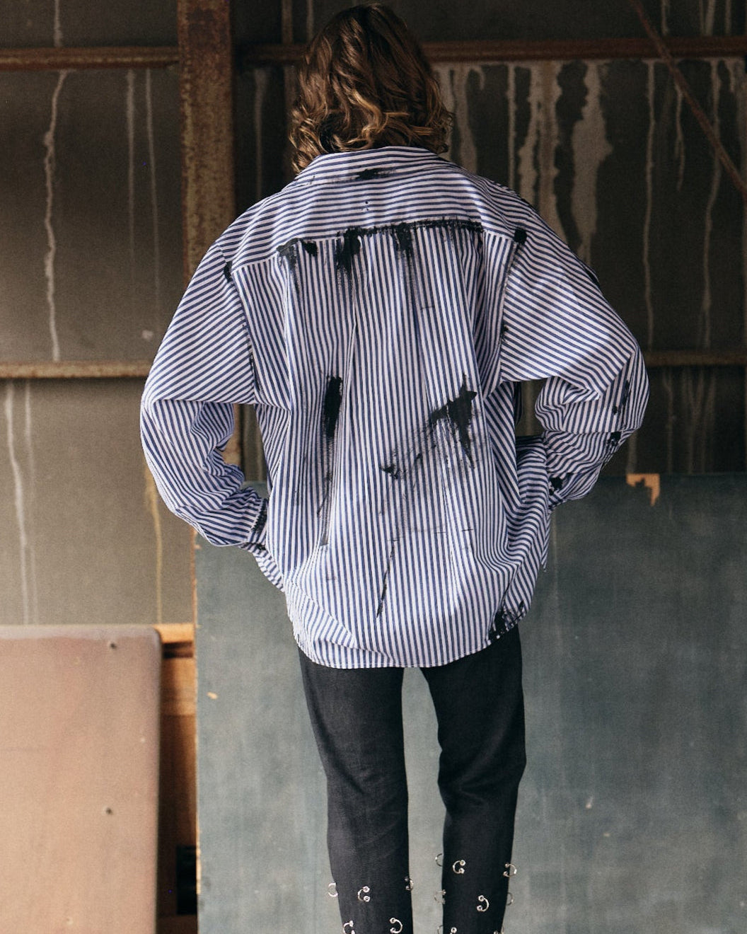 ART PAINT SHIRT【WHITE】