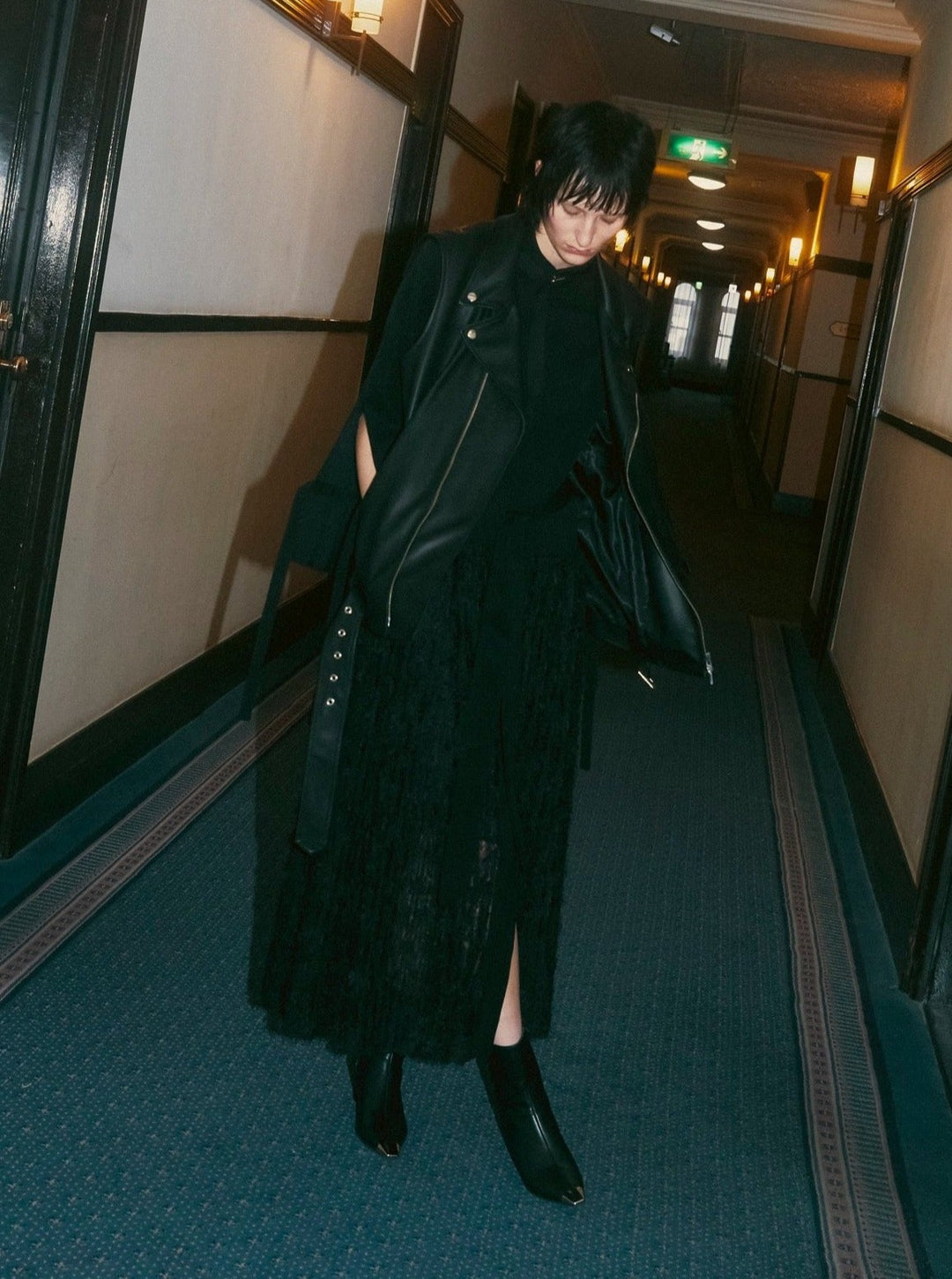 VEGAN LEATHER RIDERS VEST