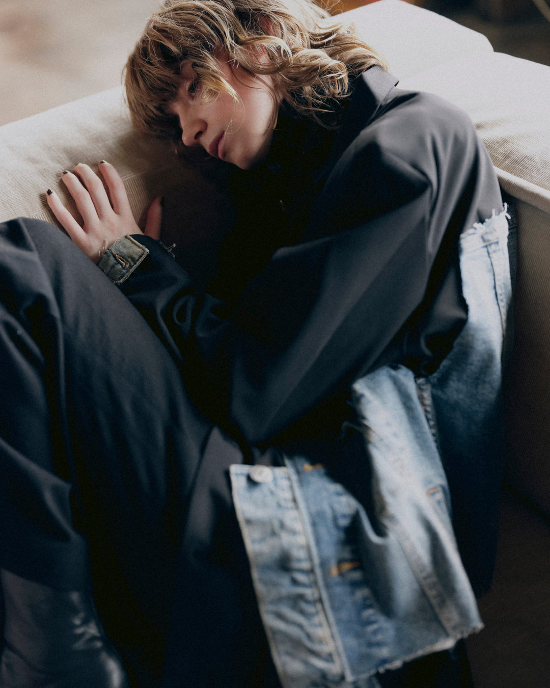 ＜UPCYCLED＞DENIM REBUILD JACKET