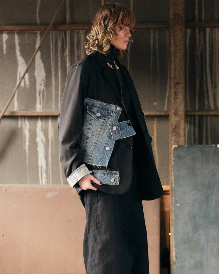 ＜UPCYCLED＞DENIM REBUILD JACKET