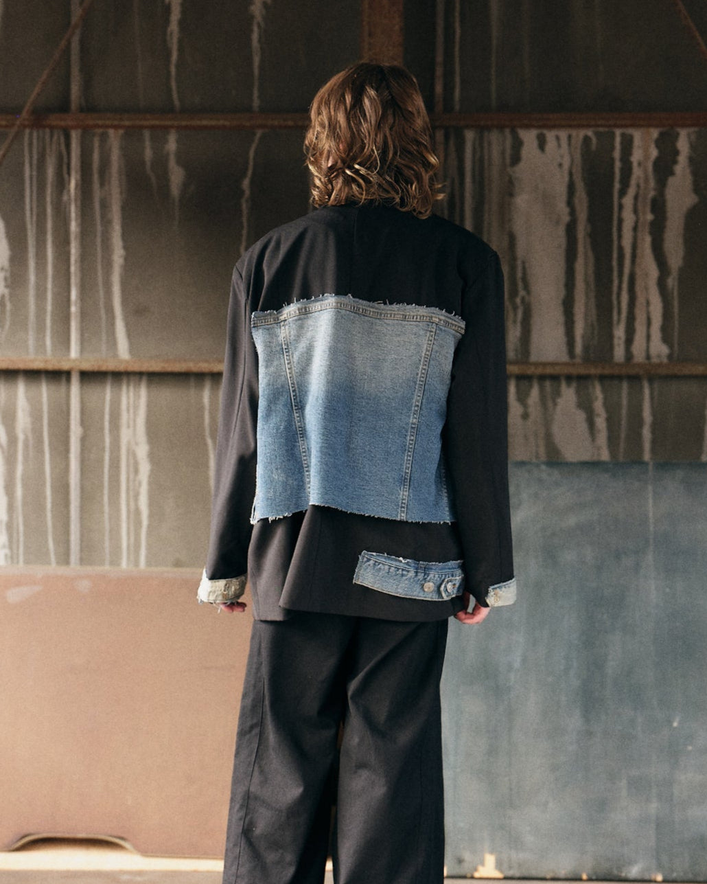 ＜UPCYCLED＞DENIM REBUILD JACKET