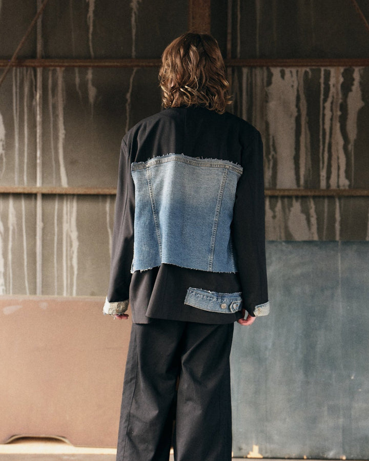 ＜UPCYCLED＞DENIM REBUILD JACKET
