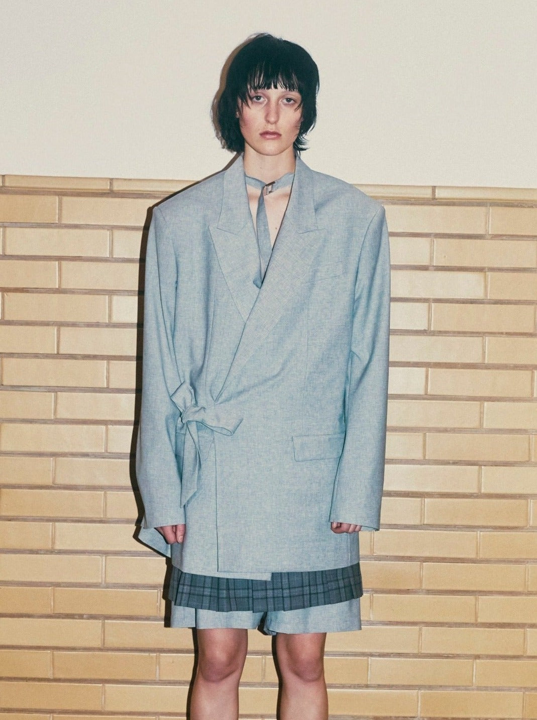 SIDE BELTED OVER JACKET