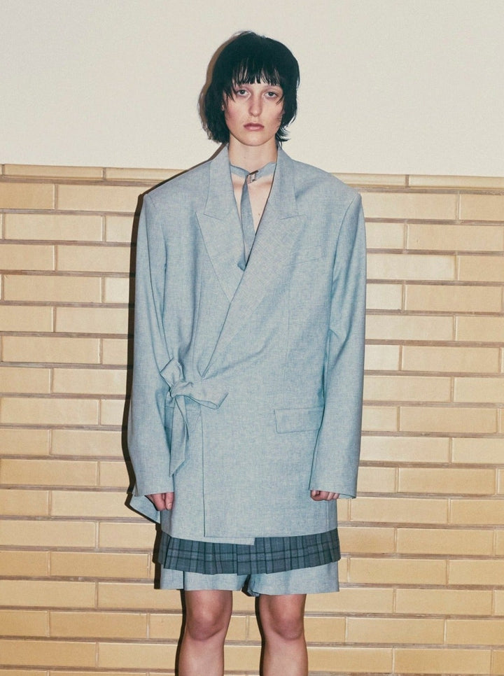 SIDE BELTED OVER JACKET