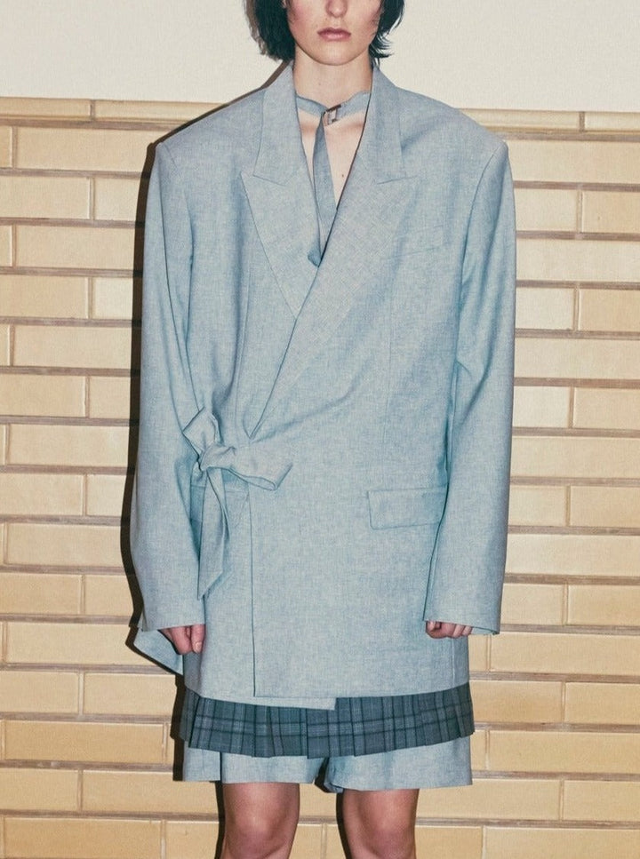 SIDE BELTED OVER JACKET