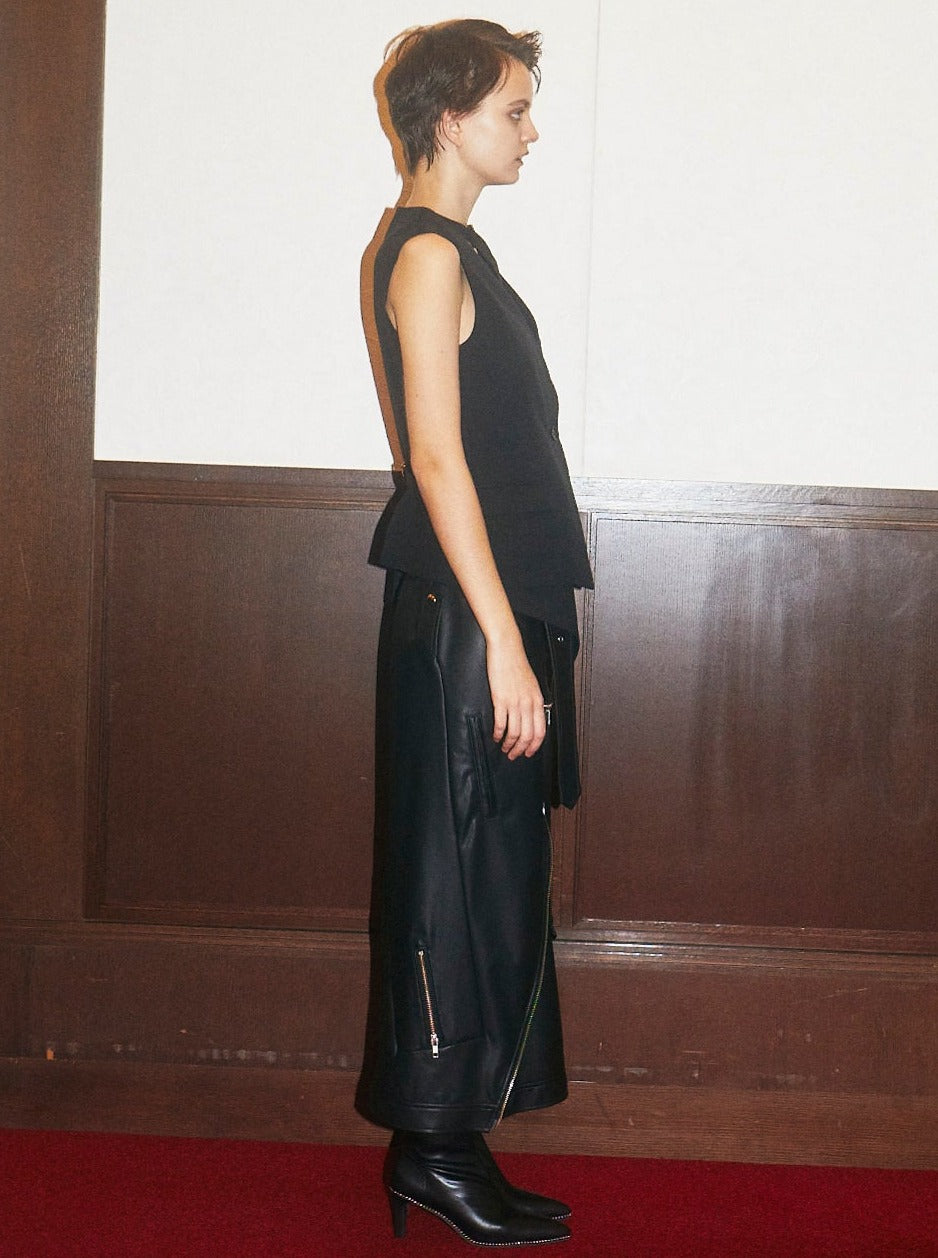 CHOKER ASYMMETRY VEST