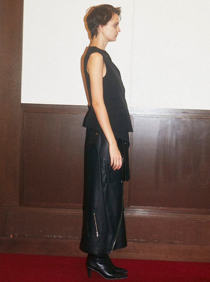 CHOKER ASYMMETRY VEST