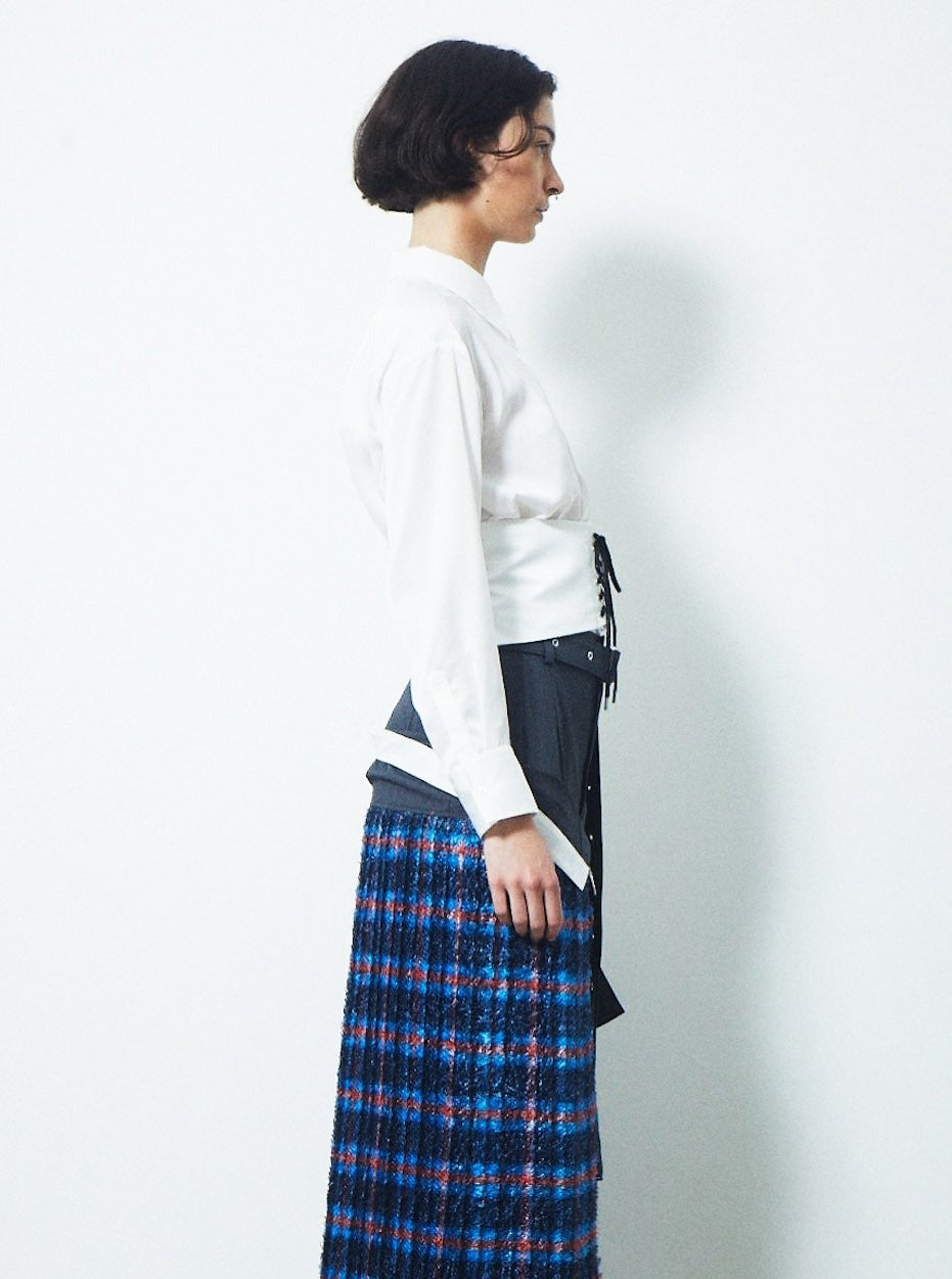 LACE UP CORSET SHIRTS