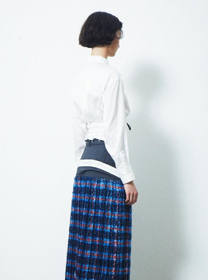 LACE UP CORSET SHIRTS