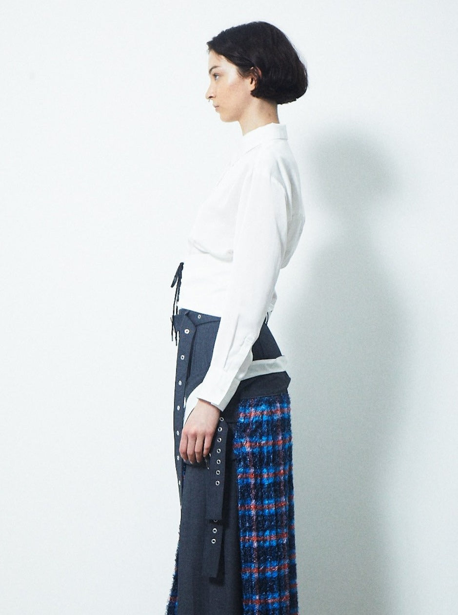 LACE UP CORSET SHIRTS