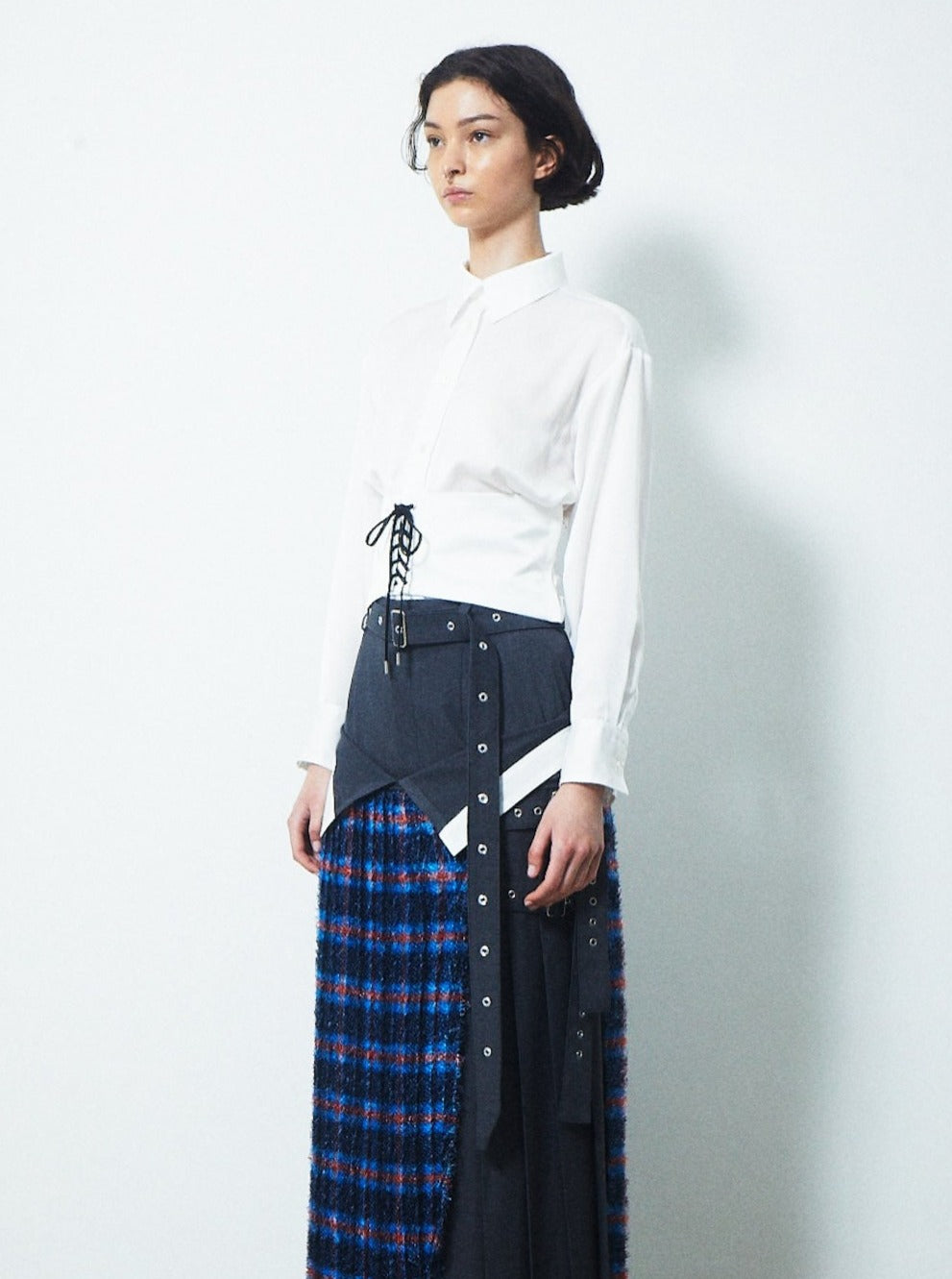 LACE UP CORSET SHIRTS