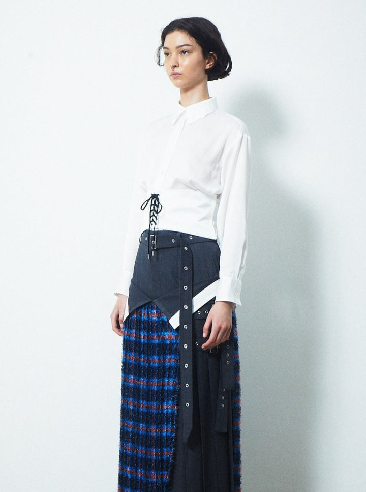 LACE UP CORSET SHIRTS