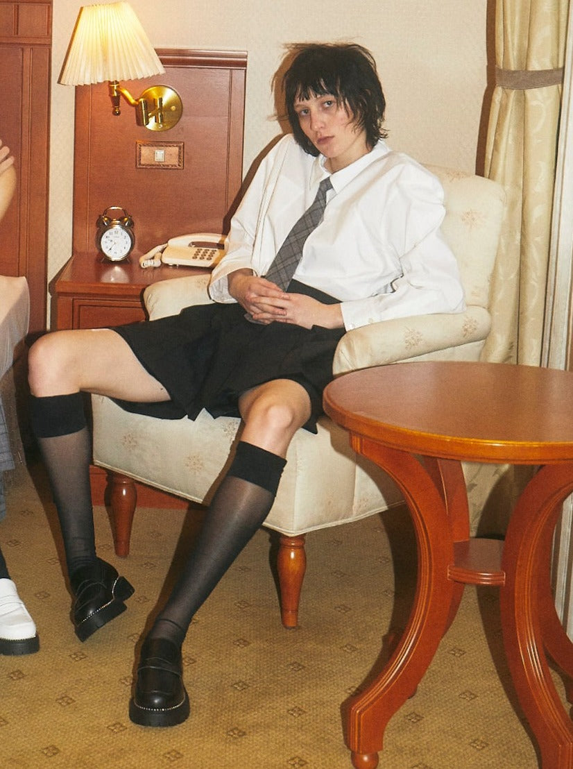 BACK SLIT OVER SHIRTS