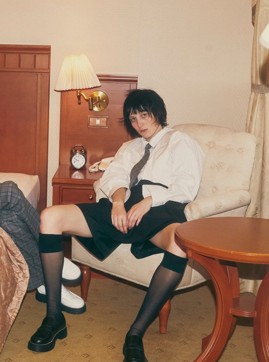 BACK SLIT OVER SHIRTS