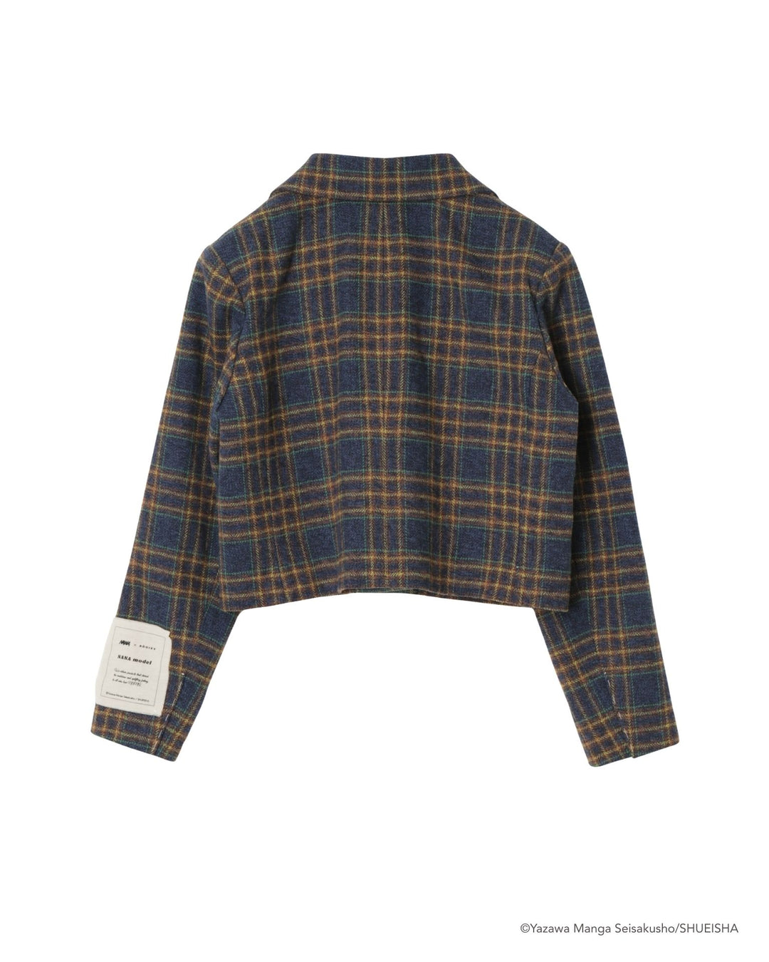 NANA × ADDIXY CHECK CROPPED JACKET