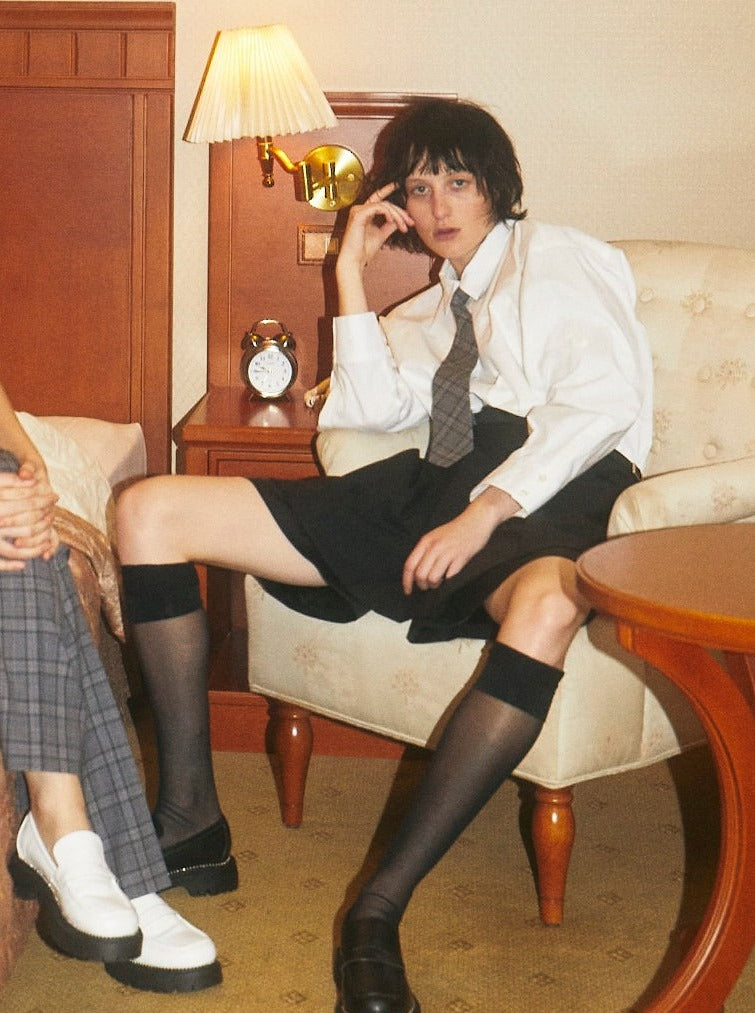 BACK SLIT OVER SHIRTS