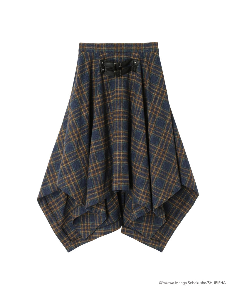 【4月以降発送】NANA × ADDIXY CHECK HEM SKIRT（1st drop）