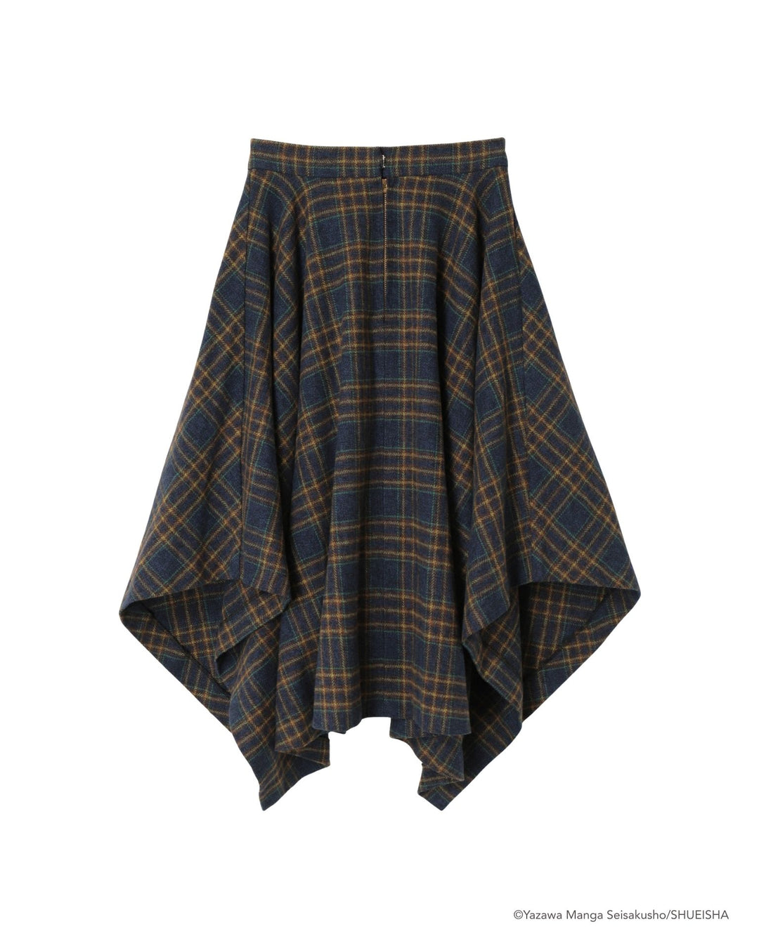NANA × ADDIXY CHECK HEM SKIRT