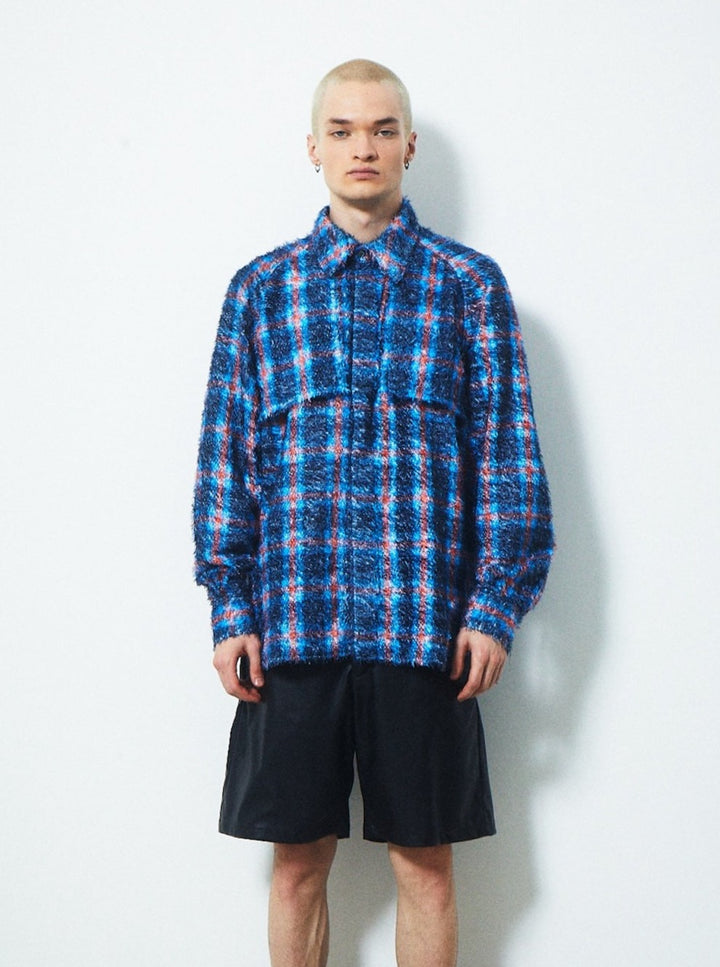 GUN PATCH CHECK SHIRT