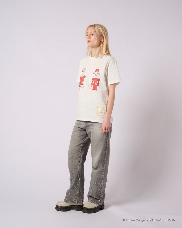 NANA × ADDIXY NANA &amp; HACHI GRAPHIC TEE [WHITE]