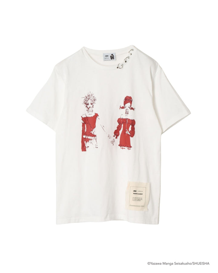 NANA × ADDIXY NANA &amp; HACHI GRAPHIC TEE [WHITE]