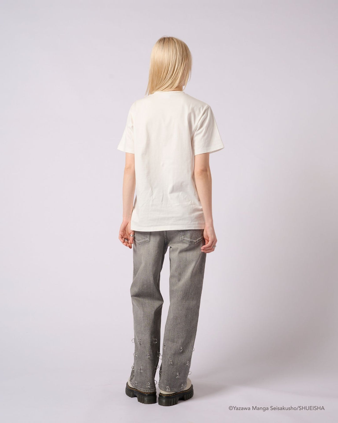 NANA × ADDIXY NANA &amp; HACHI GRAPHIC TEE [WHITE]