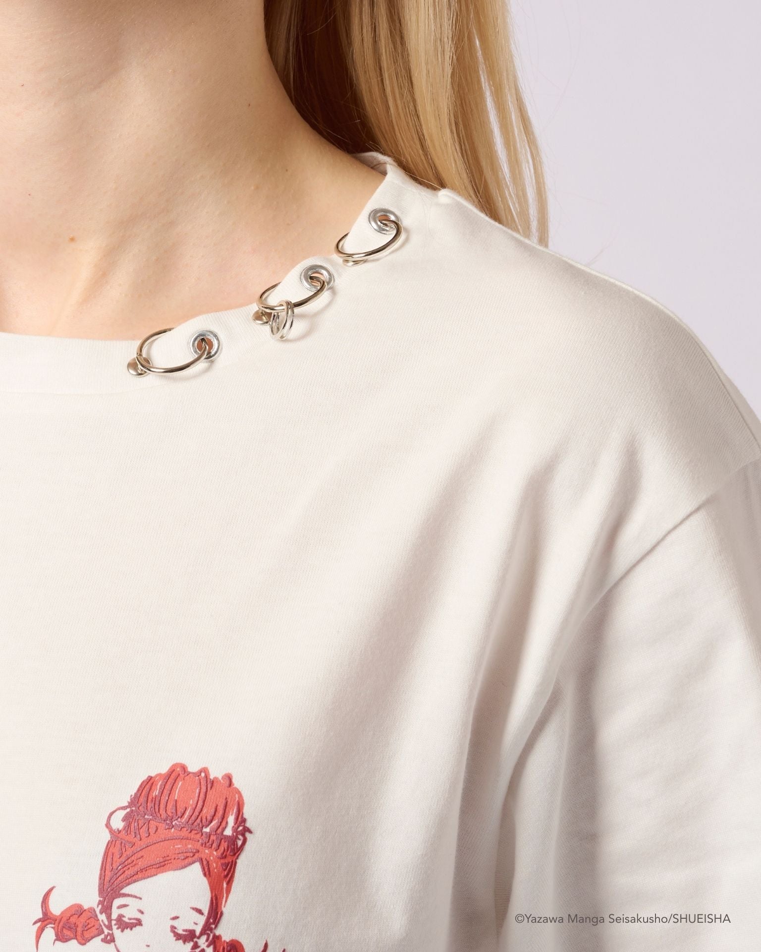 NANA × ADDIXY NANA & HACHI GRAPHIC TEE【WHITE】