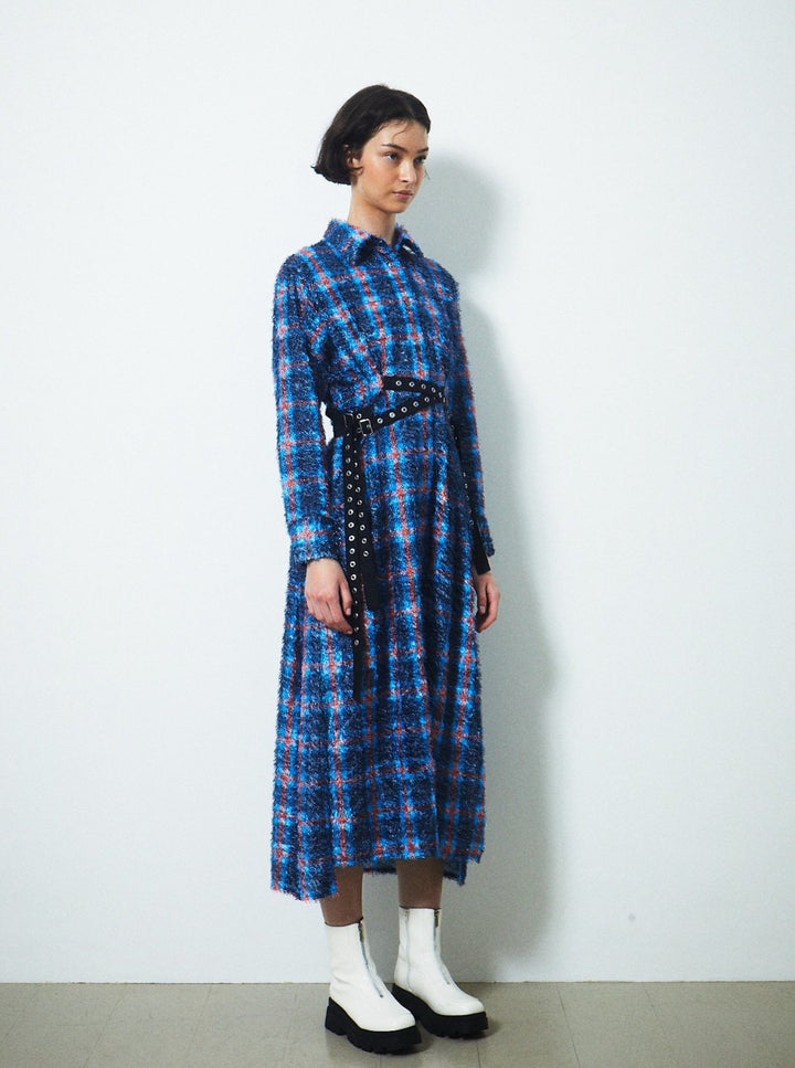 DOUBLE BELT SHIRTS ONEPIECE