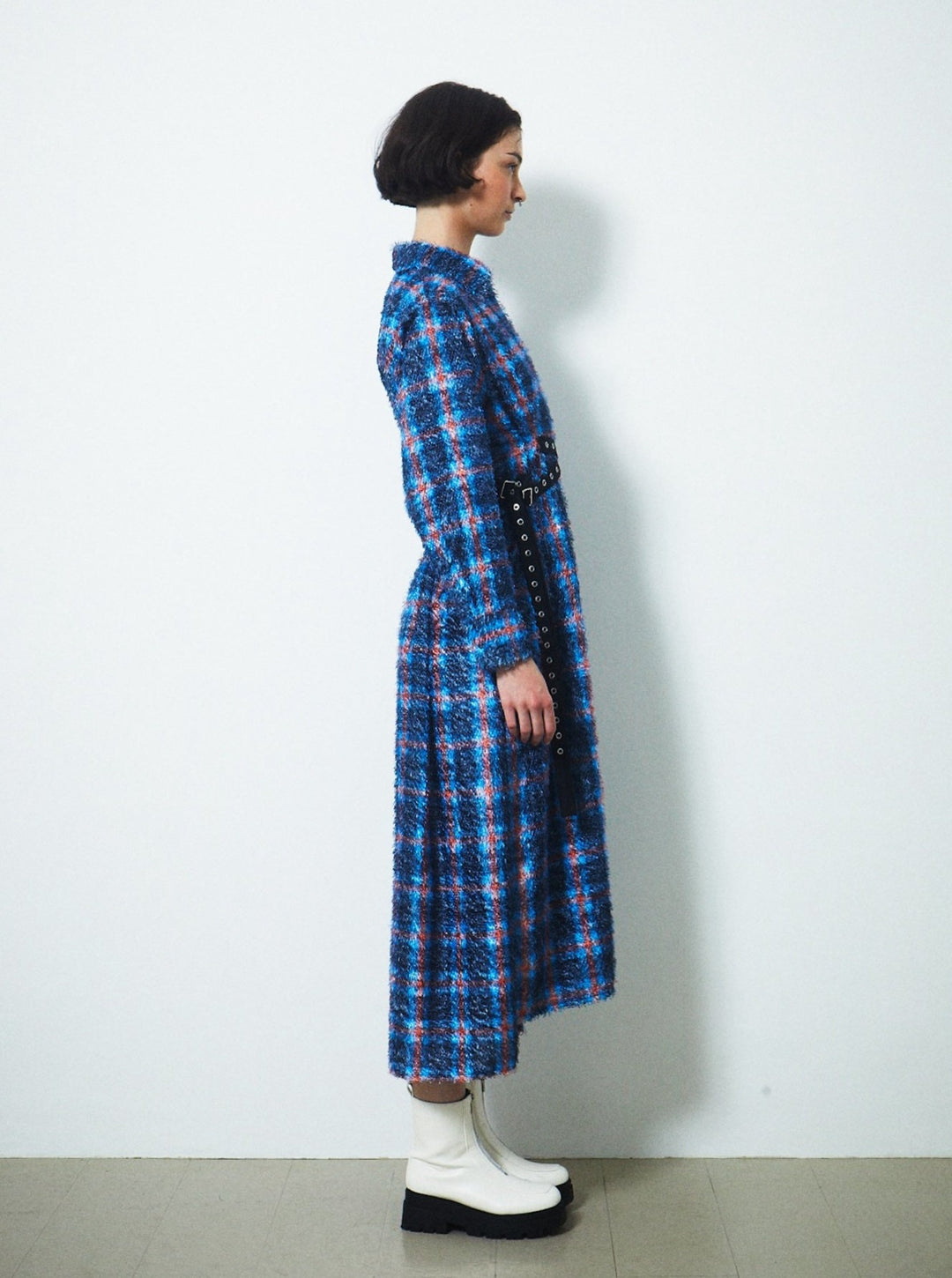 DOUBLE BELT SHIRTS ONEPIECE