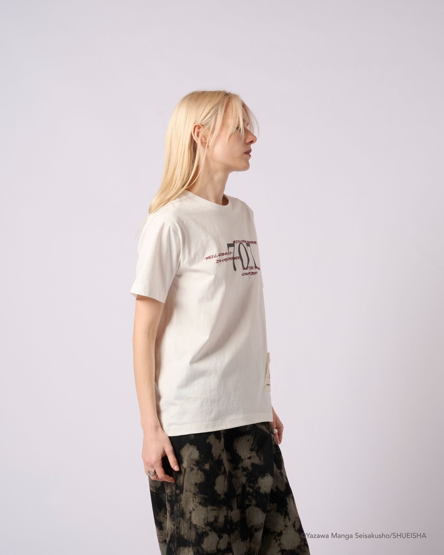 NANA × ADDIXY 707 ROOM TEE【WHITE】
