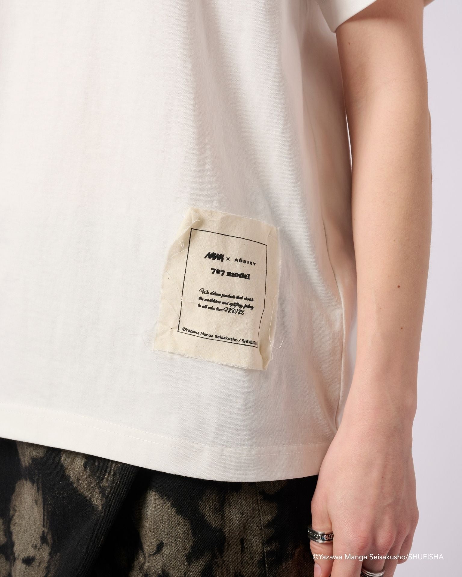 NANA × ADDIXY 707 ROOM TEE【WHITE】