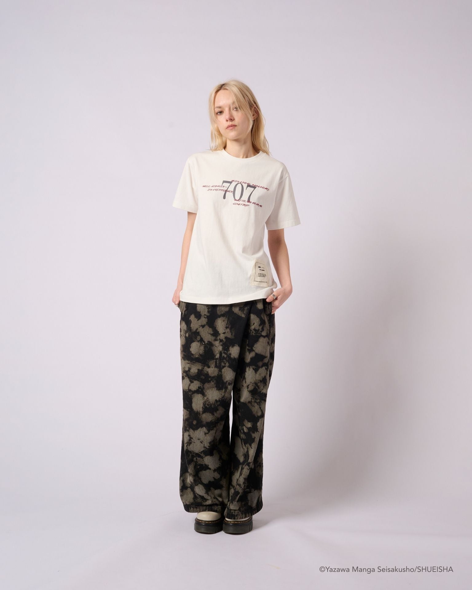 NANA × ADDIXY 707 ROOM TEE【WHITE】