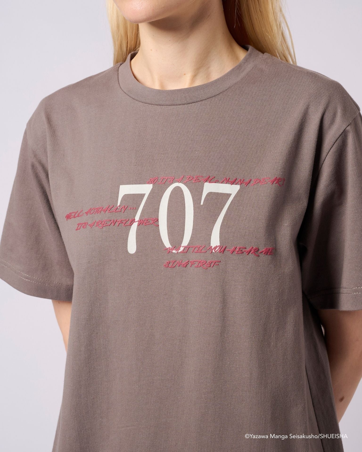 NANA × ADDIXY 707 ROOM TEE【DARK GRAY】