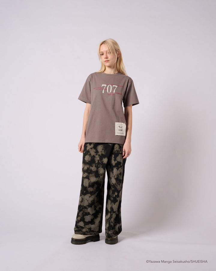 NANA × ADDIXY 707 ROOM TEE [DARK GRAY]