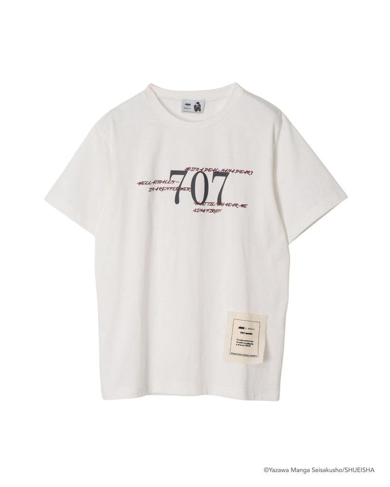 NANA × ADDIXY 707 ROOM TEE【WHITE】
