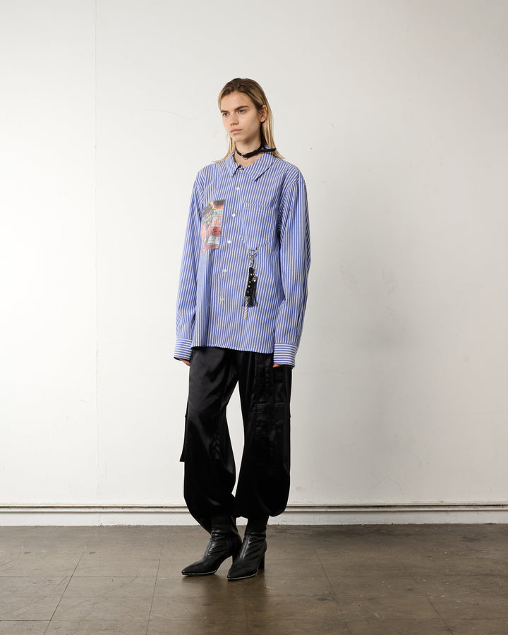 KEYRING GRAPHIC SHIRT [BLUE]