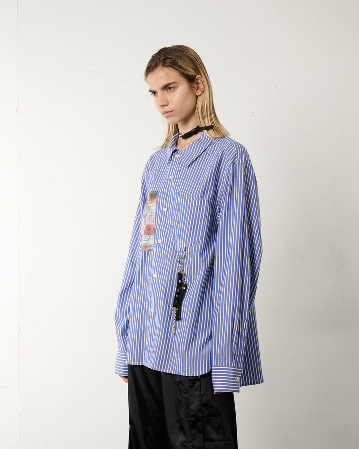 KEYRING GRAPHIC SHIRT [BLUE]