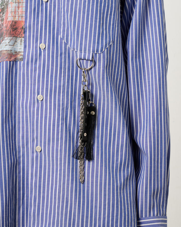 KEYRING GRAPHIC SHIRT [BLUE]
